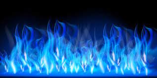 Hot Sparks Realistic Fire Blue Flames