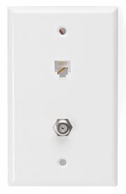 Wall Plate Cable Telephone