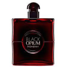 yves saint lau black opium over red