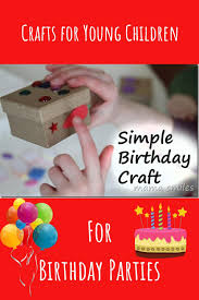 simple birthday party crafts mama
