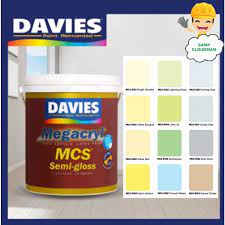 Davies Megacryl Semi Gloss Latex Paint