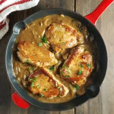 If you prefer the chops unbreaded, use. Cooks Illustrated Smothered Pork Chops In Onion Gravy Frugal Hausfrau