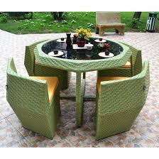 Outdoor Space Saving Patio Dining Chair