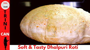 the tastiest dhalpuri roti easy