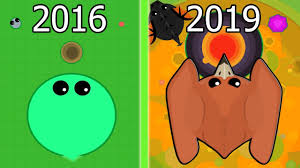 Evolution Of Mope Io 2016 2019 All Updates