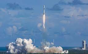 Military Satellite Launched gambar png