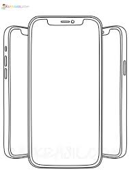 Iphone 12 pro, iphone x and others. Iphone Coloring Pages Free Printable New Images