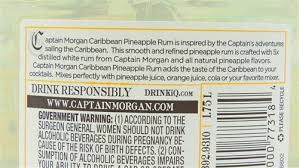 is captain morgan rum gmo free lipo