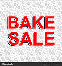 Sale Poster With Bake Sale Text Advertising Vector Banner Stock