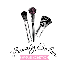 beauty salon logo cosmetic items