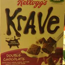 krave double chocolate cereal