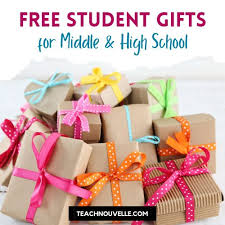 free student gift for middle and high