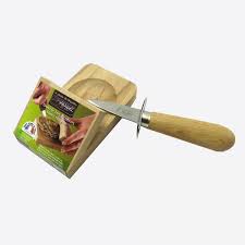 Couteau à huîtres cleminson, 14.5cm, fabriqué à la main à thiers, manche en bois, de lame tranchante en inox. Pradel Couteau A Huitres En Inox Et Pince A Huitres En Hetre