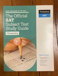 sat chemistry subject test study guide