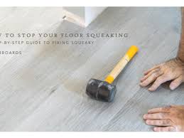 how to stop your floor squeaking wood