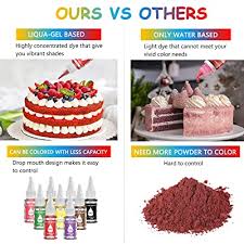 Create custom colors by following the easy guidelines in this candy melts color chart. Buy Gel Food Coloring Set For Cake Decorating Agq Edible Neon Gel Based Food Color 3 5oz Concentrated Food Dye Tasteless Icing Colors For Kids Baking Cookies Macaron Fondant Cupcake Frosting Slime