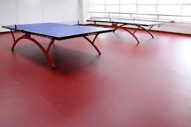 pvc table tennis court flooring 1 8 m