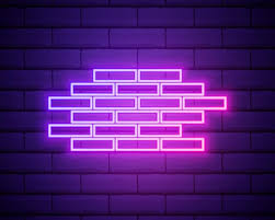 Neon Brick Background Images Free