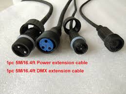 5m Outdoor Lighting Dmx Cable 5m Power