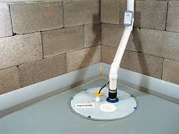 Baseboard Basement Drain Pipe System In