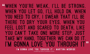 Martina Mcbride Lyric Quotes. QuotesGram via Relatably.com