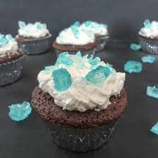 breaking bad s blue crystal cupcakes