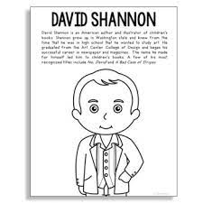 6 transparent png illustrations and cipart matching no david. David Shannon Color Pages Worksheets Teaching Resources Tpt