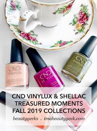 Cnd Fall 2019 Treasured Moments Collection Shellac