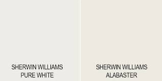 sherwin williams pure white color