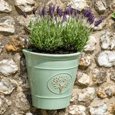 Tree Of Life Wall Planter Olive Green