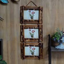 Collage Picture Frame Wooden Bamboo