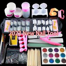 2023 acrylic powder liquid set nails