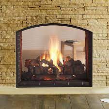 heat glo escape see through fireplaces
