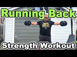 running back strength workout you