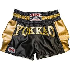 Yokkao Carbon Gold Edition Muay Thai Shorts S