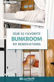 rv bunkroom renovations