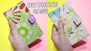 Place cell phone case over tissue paper and trace. Diy Phone Case How To Make Phone Case Made Out Of Cardboard Youtube