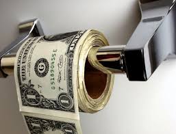Dinero papel higiénico - OroyFinanzas.com
