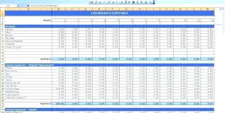 Household Expenses Excel Templates Intended For Cost