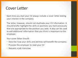    example of simple job application letter