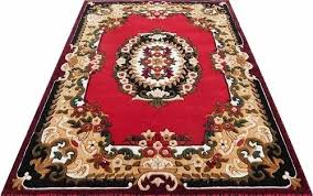 red rahman carpets synthetic concord