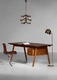 poul volther danish desk in oak and