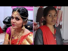 simple south indian bridal makeup look