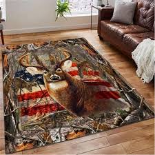 funny hunting rug cabin rug hunting