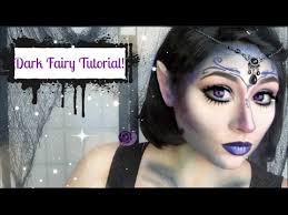 dark fairy halloween makeup tutorial