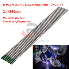 10 pcs welding electrode pure green
