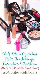 shelf life of makeup cosmetics