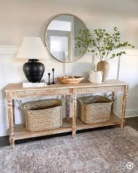 Console Table Decorating Entry Table Decor