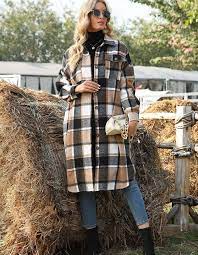 Plaid Jacket Outfit Plus Size Fall