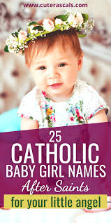 catholic baby names after saints